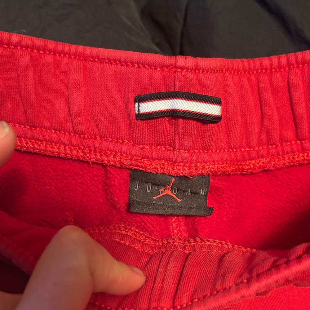 Red Jordan Sweatpants